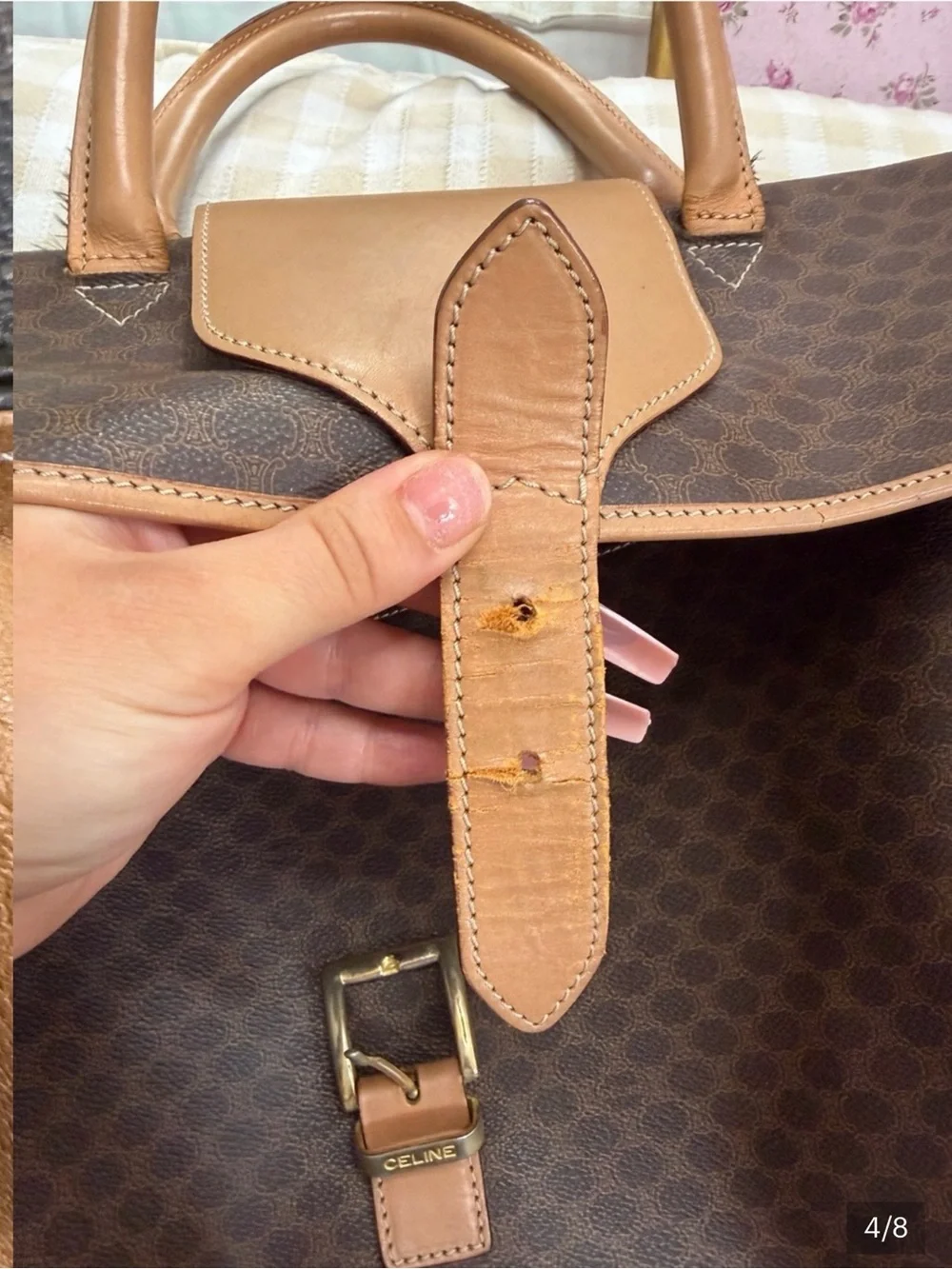 Celine Macadam Weekender Bag Travel Bag
